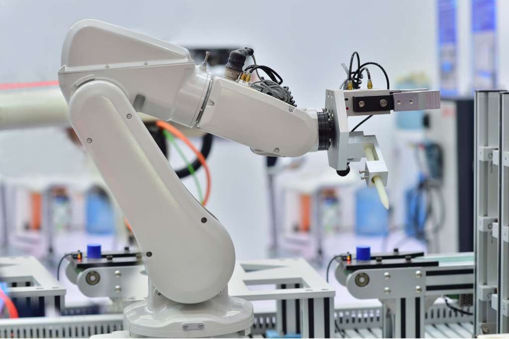 Robotic arm in demonstration